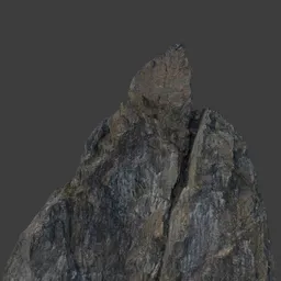 Mountain Peak Rock Photoscan