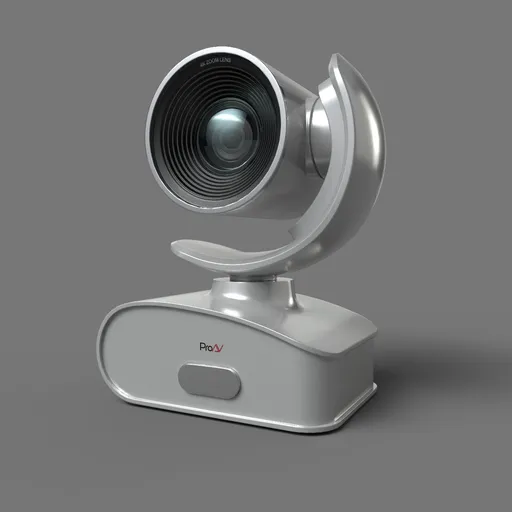 White PTZ conference camera