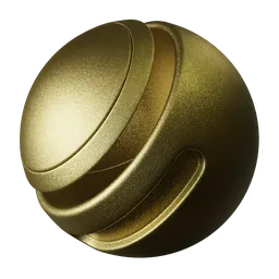 Sandblasted brass