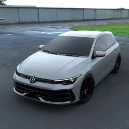 Volkswagen Golf GTI(Rigged)