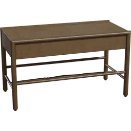 Small Wooden Table 01