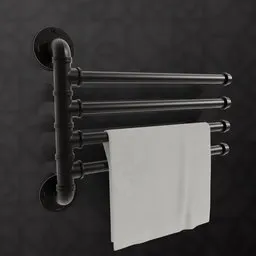 Wall-mounted towel rack Brevin