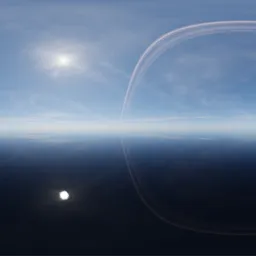 Pure Sky Planet Rings Sunny