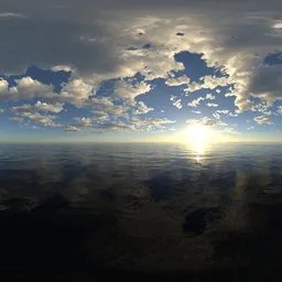 Bluesea Highsky Cloud Sunset