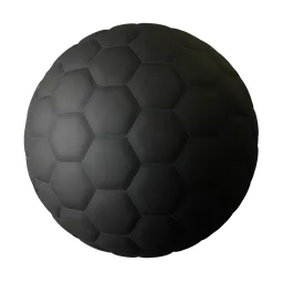 Fabric hexagonal panels