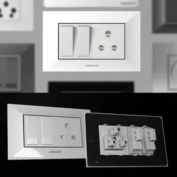 Modular  switch board with switch