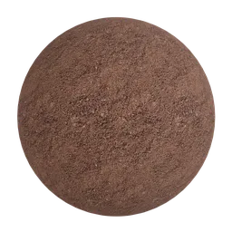 Brown soil