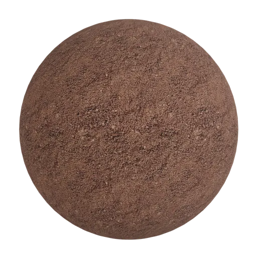 Brown soil