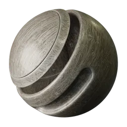 High-quality PBR texture of weathered wood ideal for realistic 3D modeling in Blender