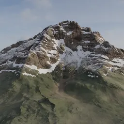 Rugged Mountain Landscape