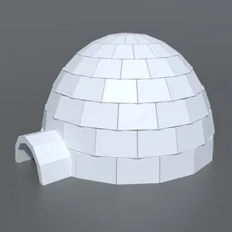 Low Poly Igloo