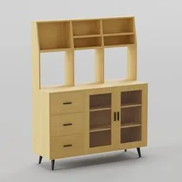 Jennylee 59.6'' Kitchen Pantry