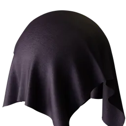 Plain Purple Chenille