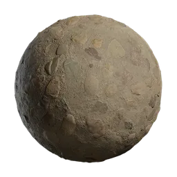 Cobblestone Concrete Pavement