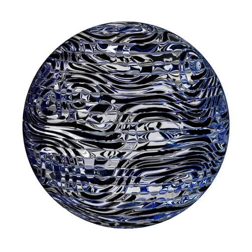 Liquid Ripple Glass