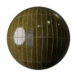 Trapezoid Wall Tile Earth Brown