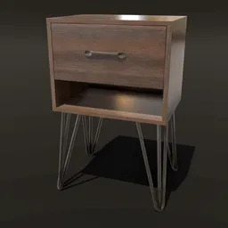 Small Bed Side Cabinet