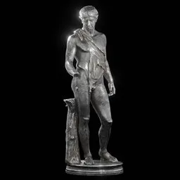 statue of Steel Dionysus of Tivoli