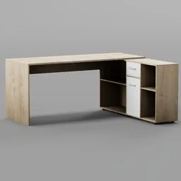 DIY Flex corner office desk