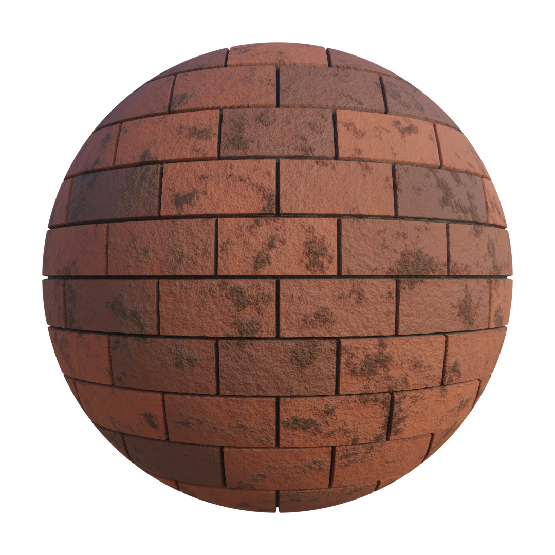 Procedural Brick Wall FREE 3D bricks materials BlenderKit
