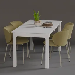 Dining table set