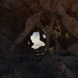 Rugged Rock Cave Tube