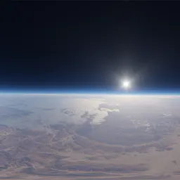 High Altitude Earth Desert