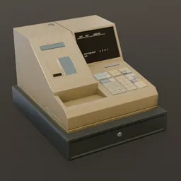 Retro Cash Register