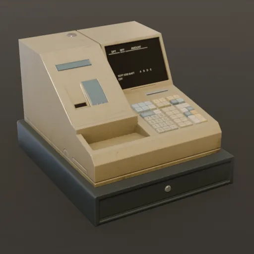 Retro Cash Register