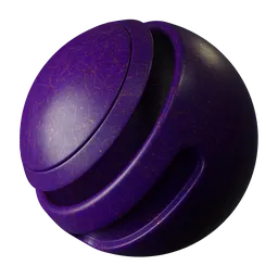 Purple scratched brushed metal