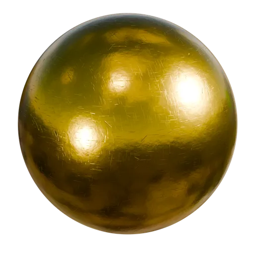 Gold Scratched