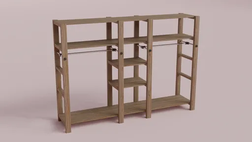 Wooden Wardrobe