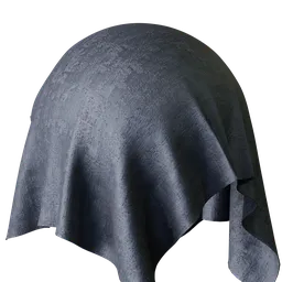 Plain Blue Chenille