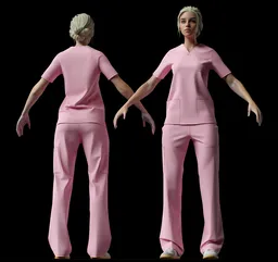 Nurse Doctor, Medical Scrubs