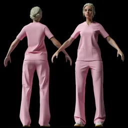 Nurse Doctor, Medical Scrubs