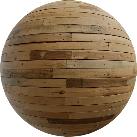 Raw Plank Wall