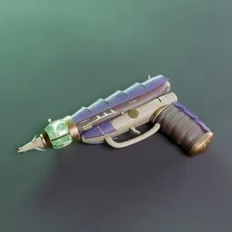 Alien Sci Fi Pistol Gun