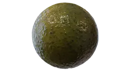 Highly detailed PBR pickle texture for 3D modeling, featuring unique variations and realistic shading for authenticity.