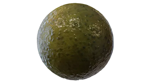 Highly detailed PBR pickle texture for 3D modeling, featuring unique variations and realistic shading for authenticity.