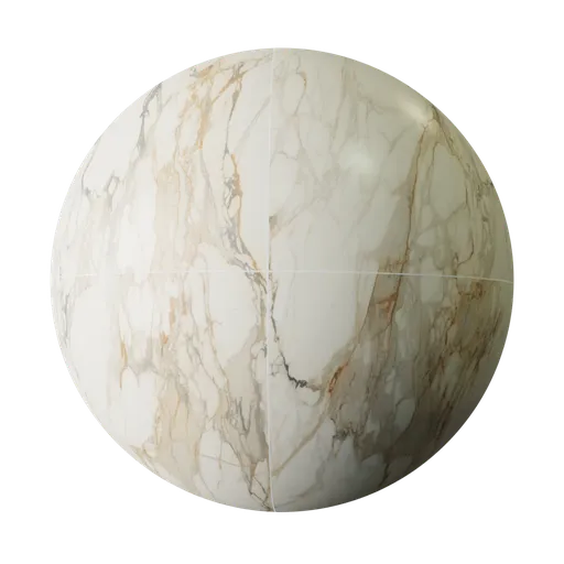Marble tiles - Calacatta gold