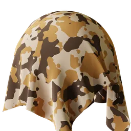 Military Orange Camo