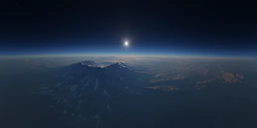 Crater Planet Space
