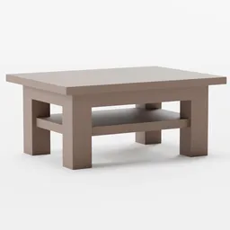 Coffee Table - LowPoly