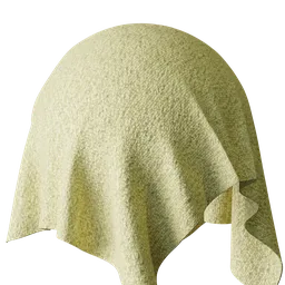 Pale Yellow Cotton Towel Fabric