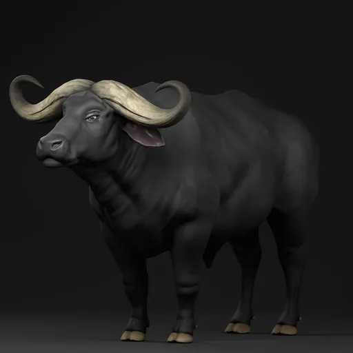 Buffalo - Rigged