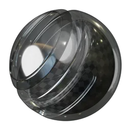 Transparent black plastic procedural