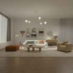 Cozy Living Room Interior