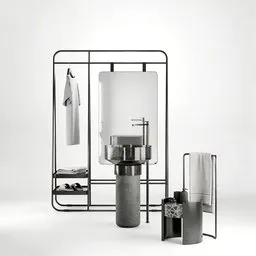 Bathroom set - Modern and minimalist