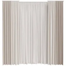 GD Silk and Cotton Curtain Set