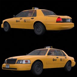 Taxi Ford Crown 1998